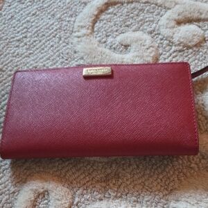Kate Spade Scarlet Red Wallet